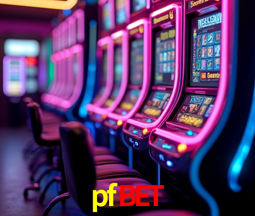 Interface moderna da plataforma pfbet